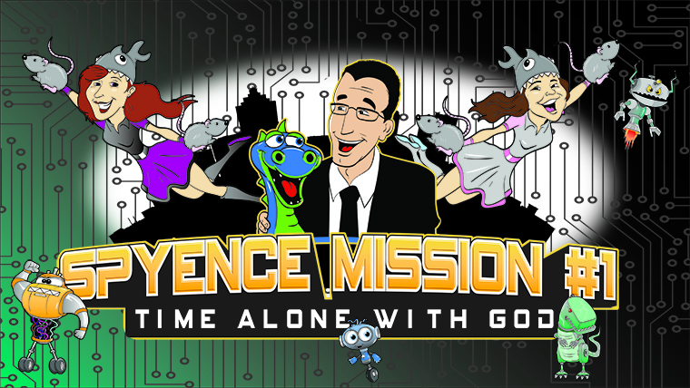Spyence Mission #1 Children's Church Curriculum Logo